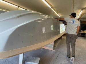 3D scanning for boat mold manufacturing