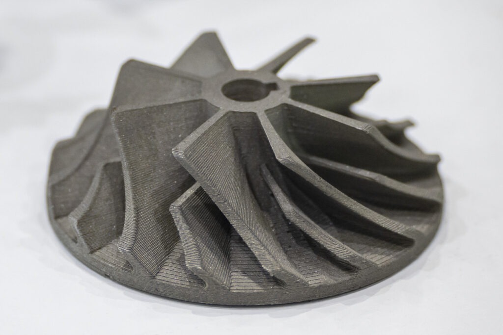 3d scanning for an impeller part