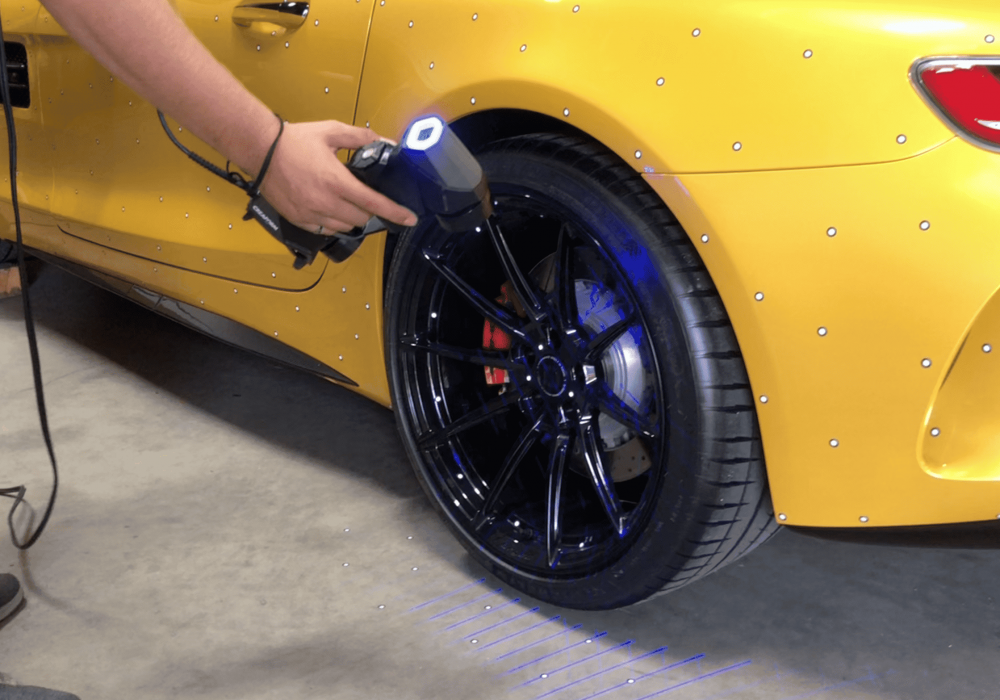 Mercedes 3D Mobile Scan